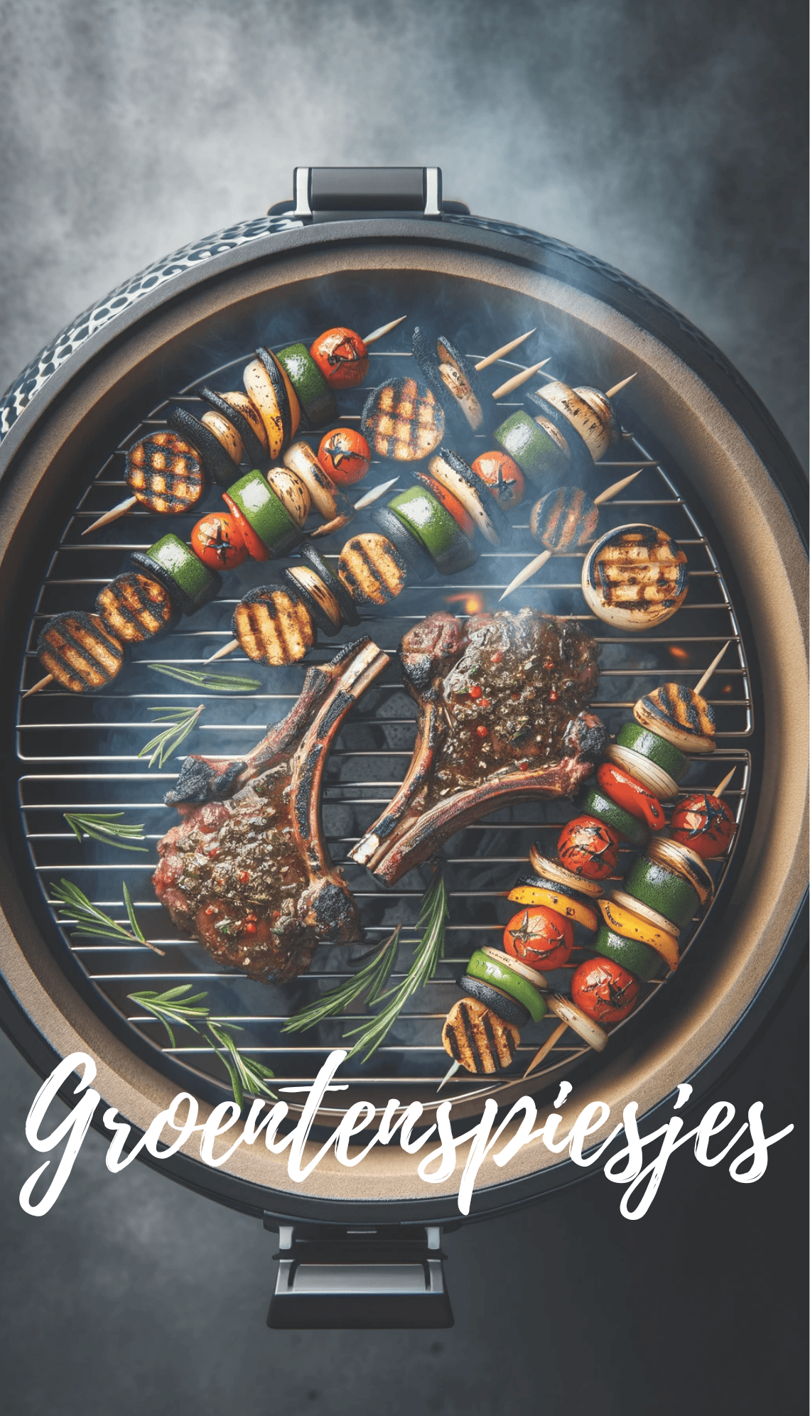 Kamado BBQ recepten laat zien wat voor recept het is